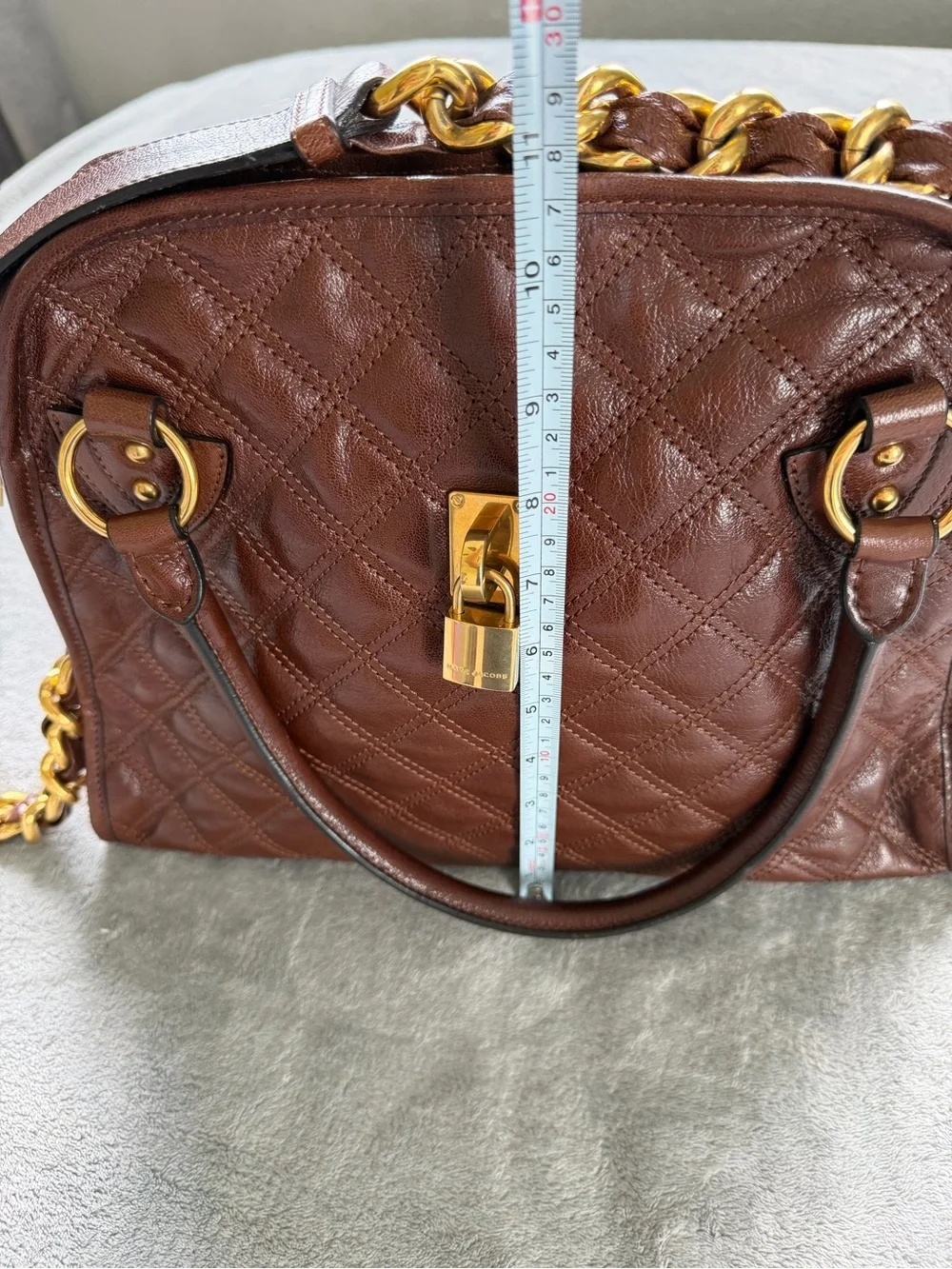 Marc Jacobs structured quilted